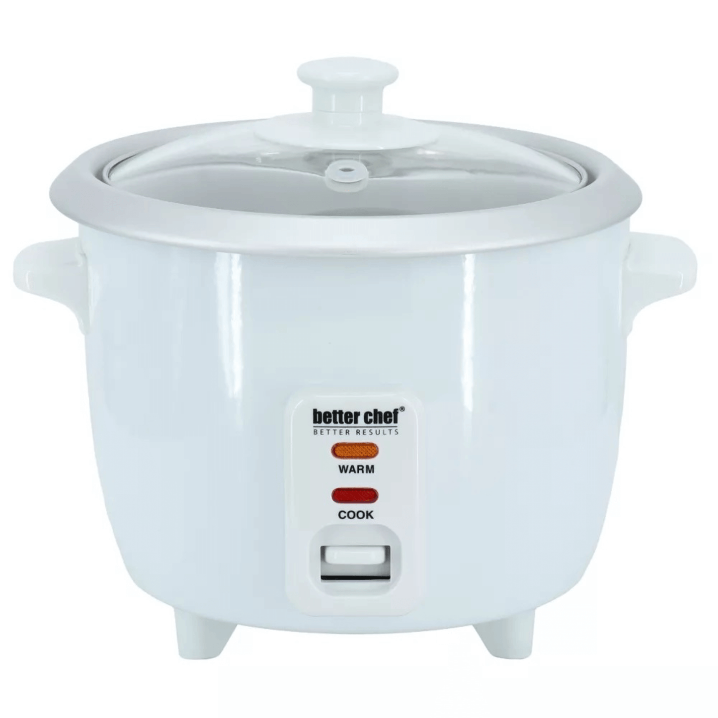 3-Cup Rice Cooker (6 Cups Cooked) with Paddle and Measuring Cup