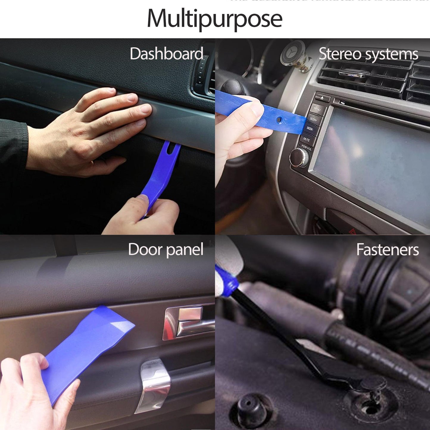 Car Trim Removal Tool Kit Auto Door Panel Dash Trim Molding Fastener