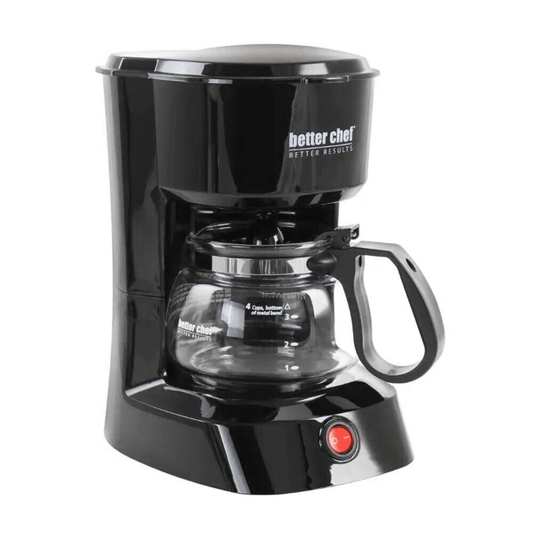 4-Cup Coffee Maker with Grab-A-Cup Feature